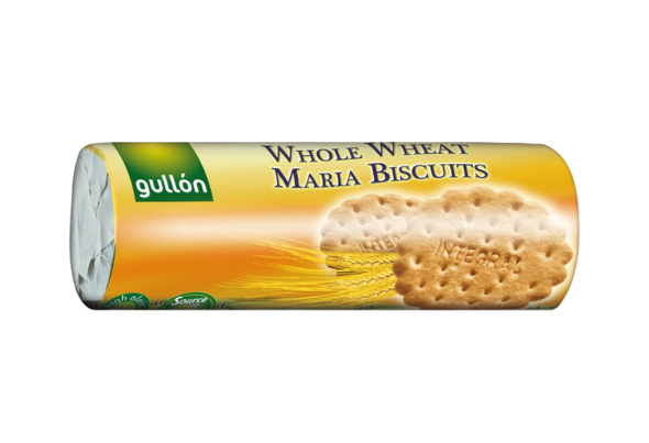 BOLACHA MARIA INTEGRAL GULLON 200G CX16