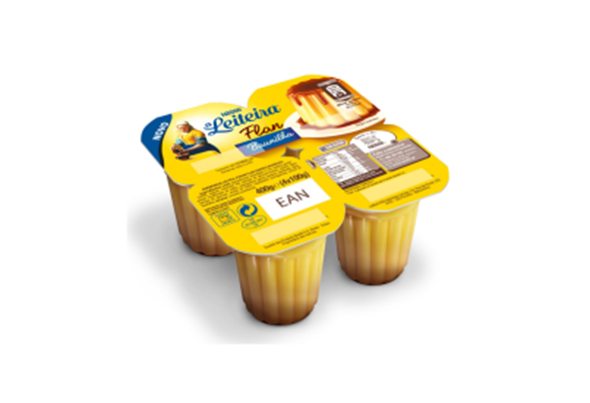 Pudim Flan Baunilha 4X100G Nestle