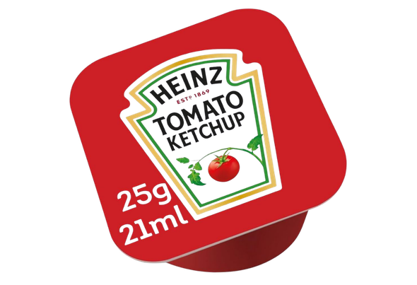 657797 KETCHUP HEINZ DIPPOT 25G CX100