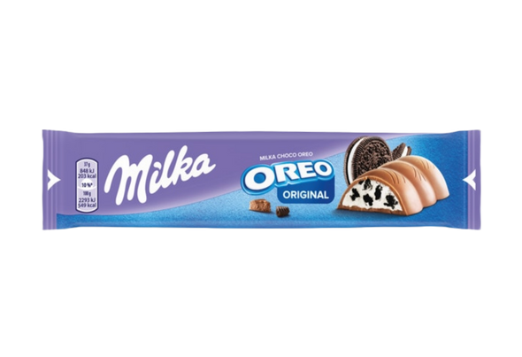 BARRITA DE CHOCOLATE DE OREO MILKA