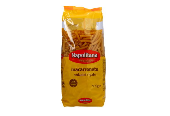 655476 MASSA MACARRONETE RISCAD NAPOLITANA 500G
