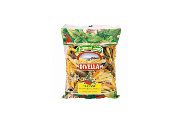 Divella Penne Pomod Spinac 500 Grs
