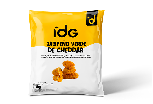 649224 IDG JALAPENO VERDE CHEDDAR 1KG