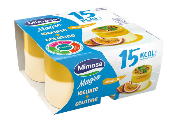 654367 IOG GELATIN MAGRO MARACUJA MIMOSA 4X120G
