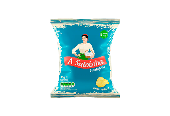 124495 BATATA FRITA RODELAS 45 GRS A SALOINHA
