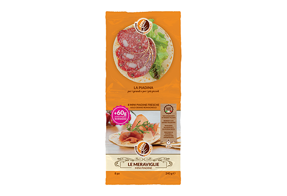 Mini Piadina Distribuicao Alimentar