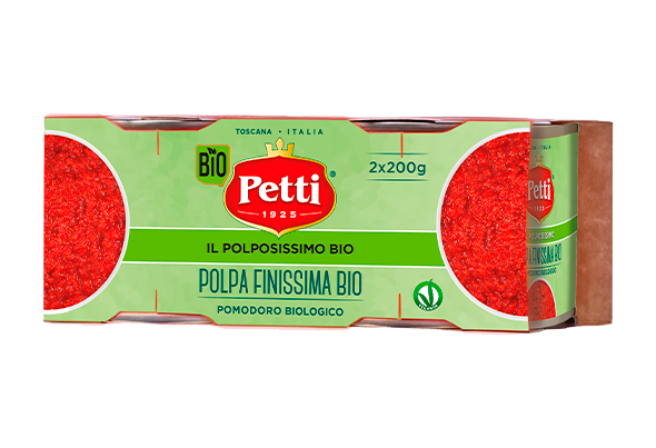 POLPA DE TOMATE FINA BIO PETTI 2X200G