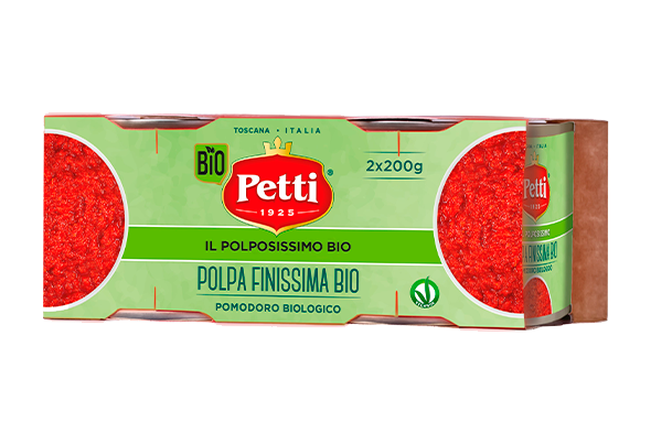 657583 PETTI POLPA TOMATE FINA BIO 2X200G