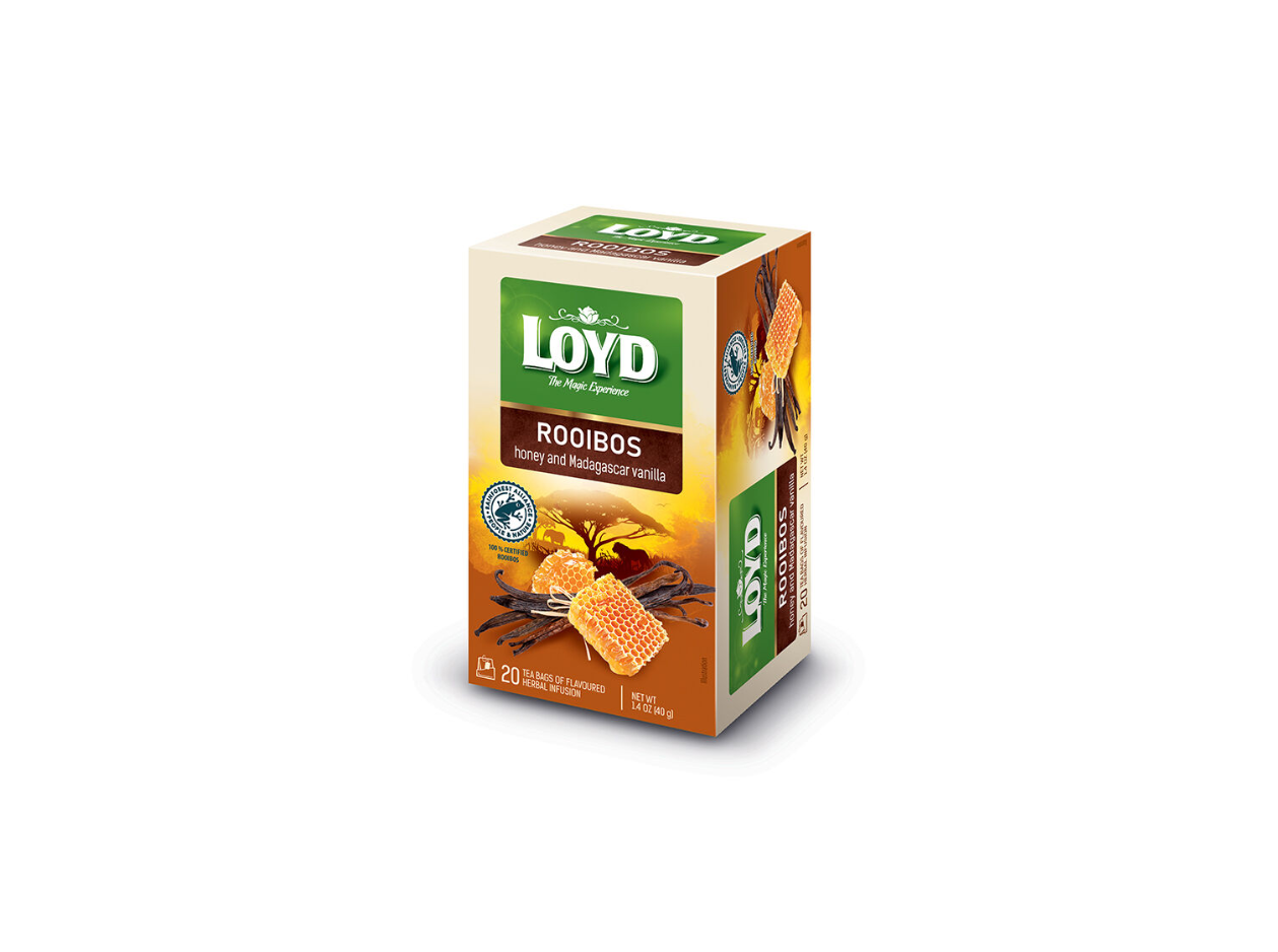 LOYD ROOIBOS MEL E BAUNILHA (20SAQ)