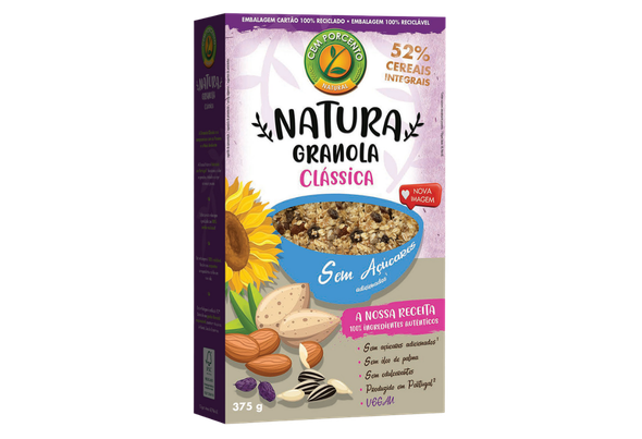 661512 GRANOLA CLASSICA CEM PORCENTO 375G