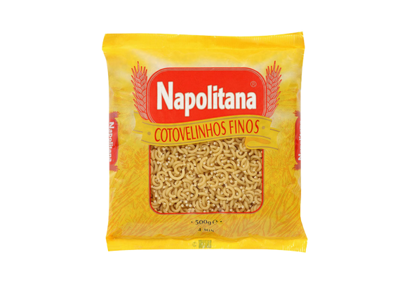655489 MASSA COTOVELINHOS FINOS NAPOLITANA 500G