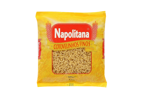 655489 MASSA COTOVELINHOS FINOS NAPOLITANA 500G