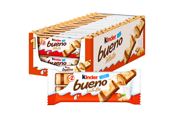 656818 CHOC KINDER BUENO WHITE T2 39G CX30 (2)