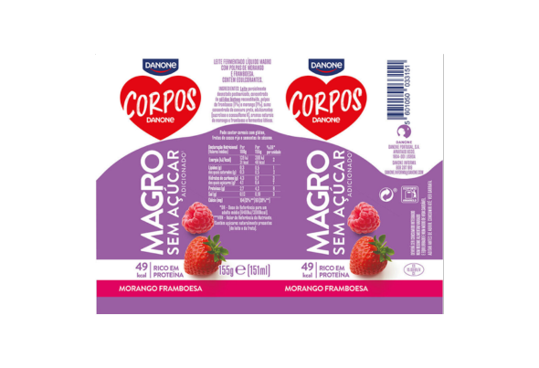 654301 IOG LIQ CD MORANGO FRAMB DANONE 4X155G 2