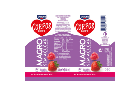 654301 IOG LIQ CD MORANGO FRAMB DANONE 4X155G 2