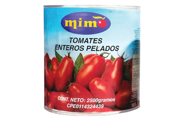 658603 TOMATE PELADO INTEIRO MIMO LT 2.5 KG PL