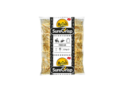 BATATA P F SURECRISP 6/6 C/PEL 2.5KG MCC