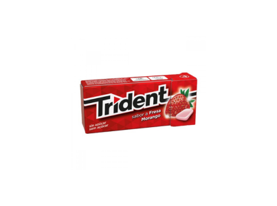 TRIDENT DRAGEIAS MORANGO 14G CX 24UN