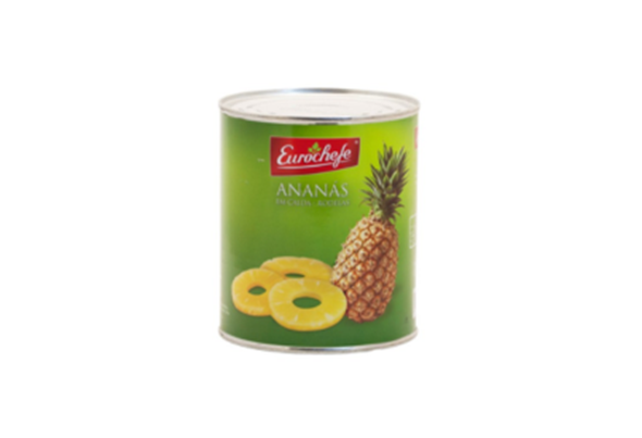 Ananas Em Calda Lata Pl 820G Eurochefe