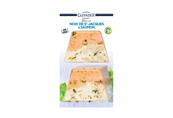 GUYADER TERRINA SALMAO E VIEIRAS 2X60G