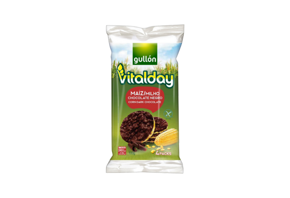 653883 TORTITA MILHO CHOCO VITALDAY 100G CX10