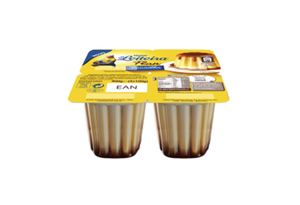 Pudim Flan Baunilha 4X100G Leiteira