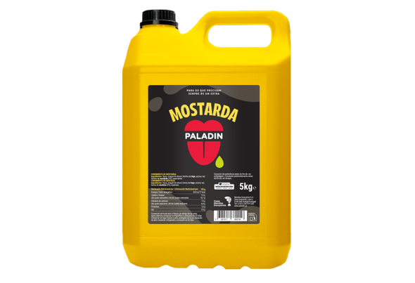 637642 MOSTARDA PALADIN GARRAFAO 5KG
