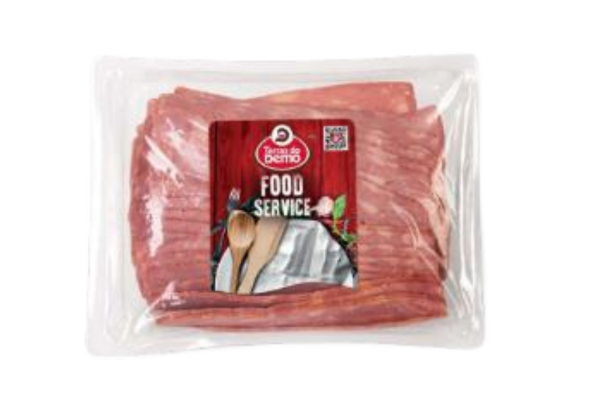 BACON MOLDADO FATIADO TERRAS DO DEMO 2KG