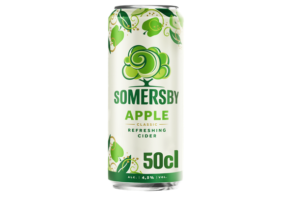 SIDRA COM ÁLCOOL DE  MAÇÃ SOMERSBY LATA