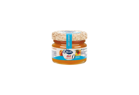 Doce Pessego Diet 25 Gr Hero Cx 48 Un