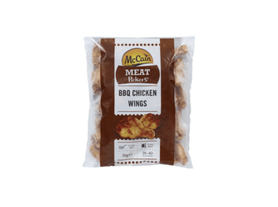 ASAS DE FRANGO BARBECUE 1KG MCCAIN
