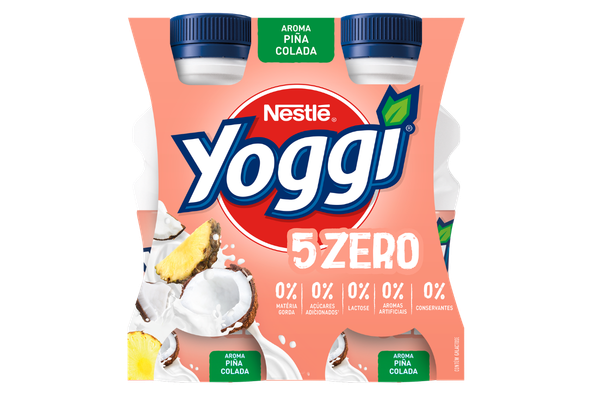 665114 IOG LIQ PINA COLADA YOGGY 5ZERO 4X160G
