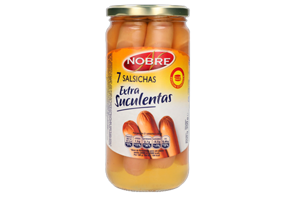 659004 SALSICHA FRANK E S NOBRE FRS 7UN 650G PL