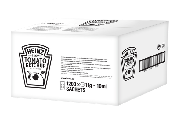 664378 KETCHUP HEINZ 10ML CX1200 (2)