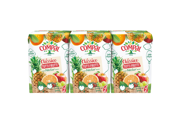 634006 COMPAL CLASSICO T FRUTTI 0.20 TET 24UN