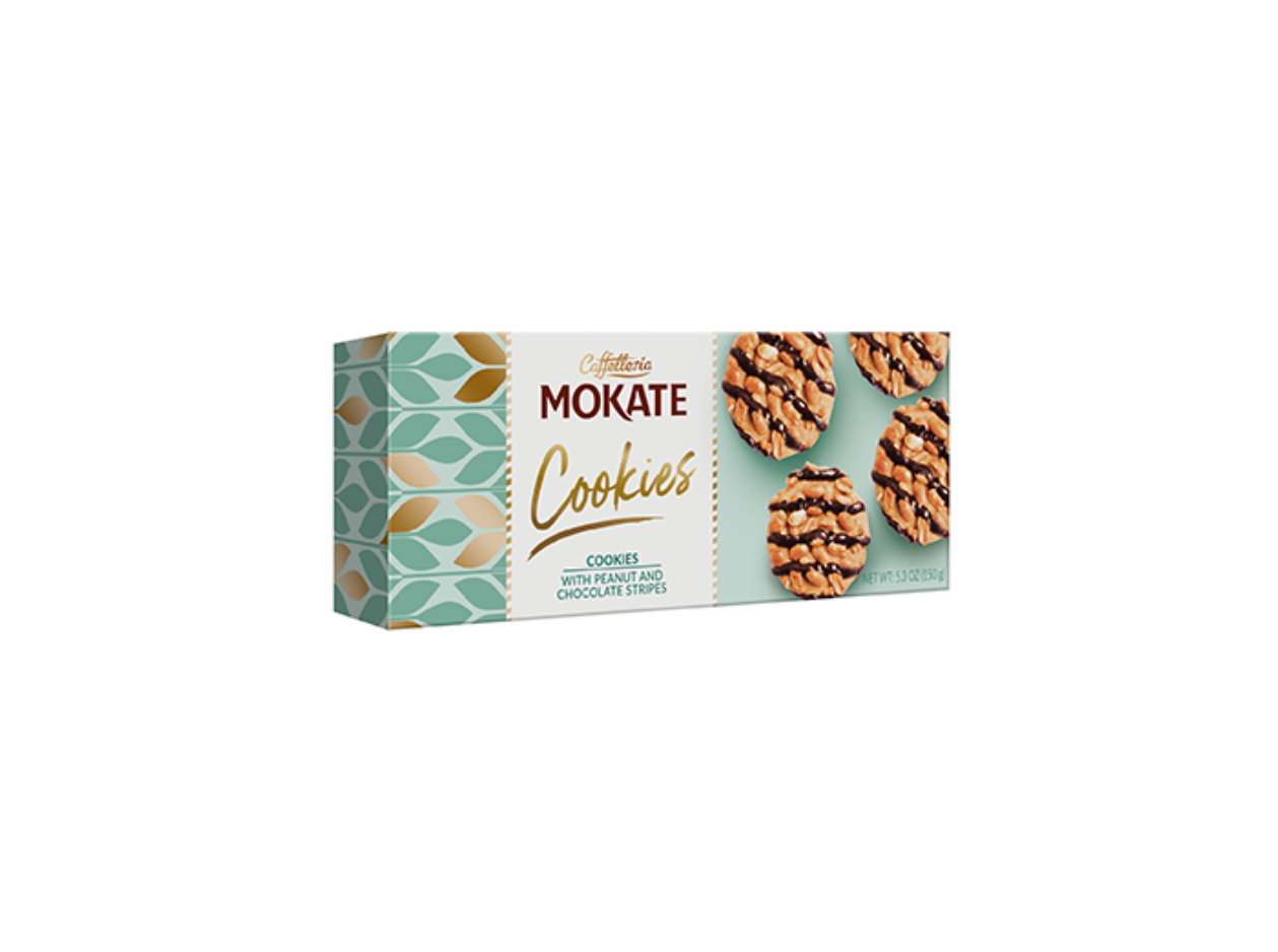 Mokate Cookies C Amendoim E Chocolate