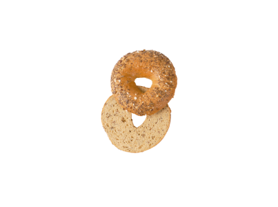 BAGEL CRISTALINO CEREAIS 75G 60UN FRIPAN