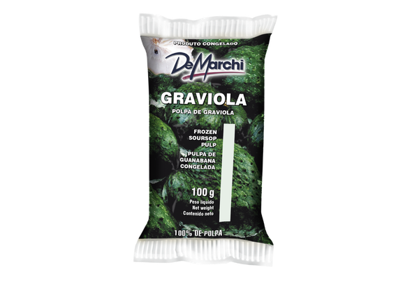 650720 DEMARCHI POLPA GRAVIOLA CONG 100G 10UN