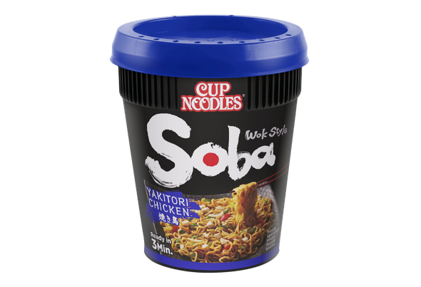 651807 SOBA CUP NOODLES YAKITORI NISSIN 89G CX8
