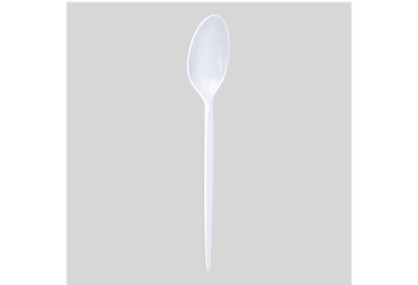 636290 COLHER SOPA PLASTIC REUTIL BRANCO 250 UN