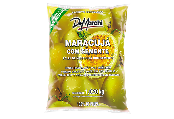 Demarchi Polpa Maracuja 1Kg Distribuicao
