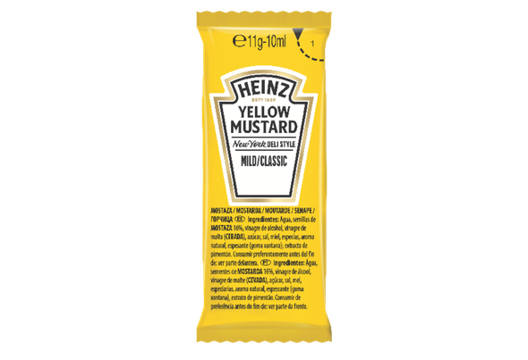 664404 MOSTARDA HEINZ 10ML CX200