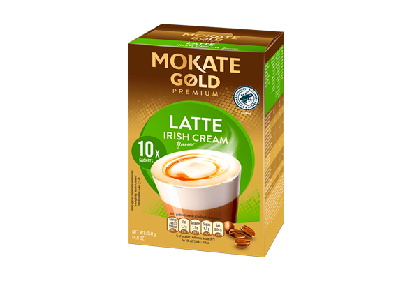 LATTE IRISH CREAM PREMIUM MOKATE GOLD