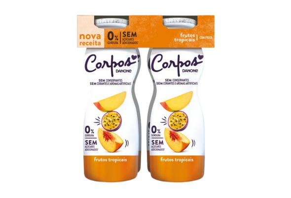 IOGURTE LÍQUIDO FRUTOS TROPICAIS CORPOS DANONE