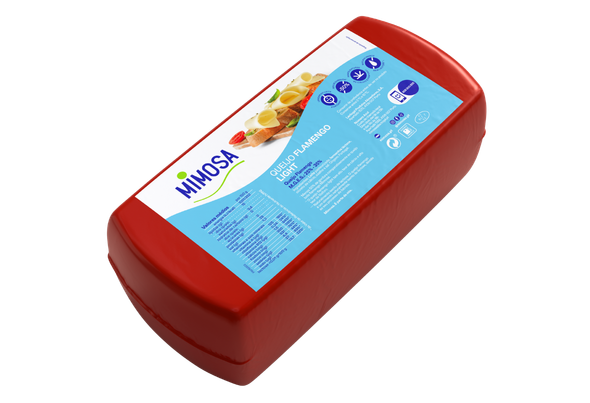 663830 QUEIJO FLAMENGO BARRA MAGRO MIMOSA ±1KG