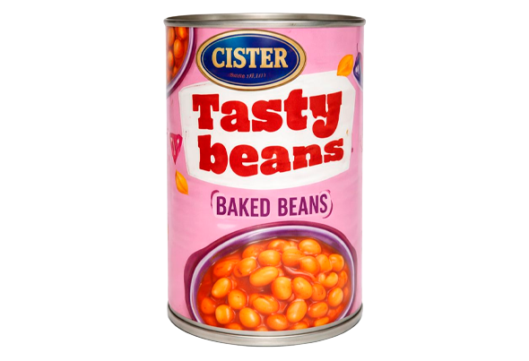 658265 BAKED BEANS CISTER LT 420G PL