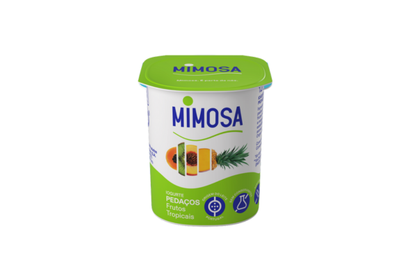 IOGURTE AROMA PEDAÇOS FRUTOS TROPICAIS MIMOSA