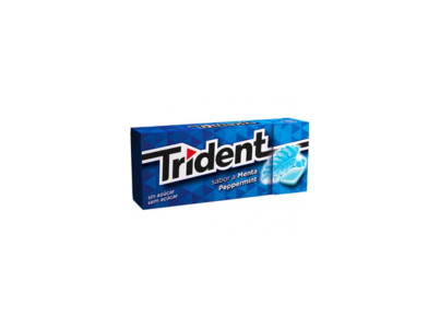 TRIDENT DRAGEIAS PEPPERMINT 14G CX 24UN