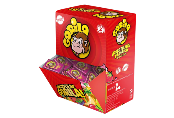 662711 PASTILHAS TUTTI FRUTTI GORILA CX100