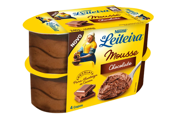 659443 MOUSSE CHOCOLATE LEITEIRA 4X57G